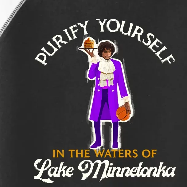 Purify Yourself In The Waters Of Lake Minnetonka Toddler Fine Jersey T-Shirt