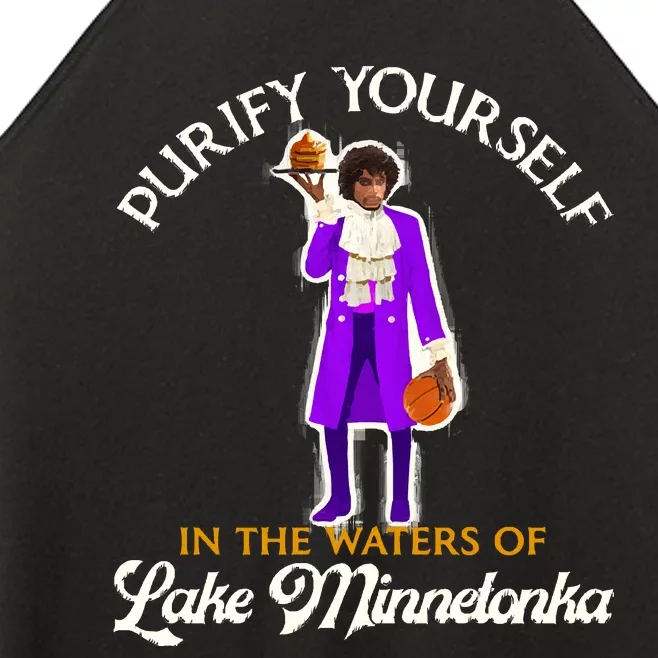 Purify Yourself In The Waters Of Lake Minnetonka Women’s Perfect Tri Rocker Tank