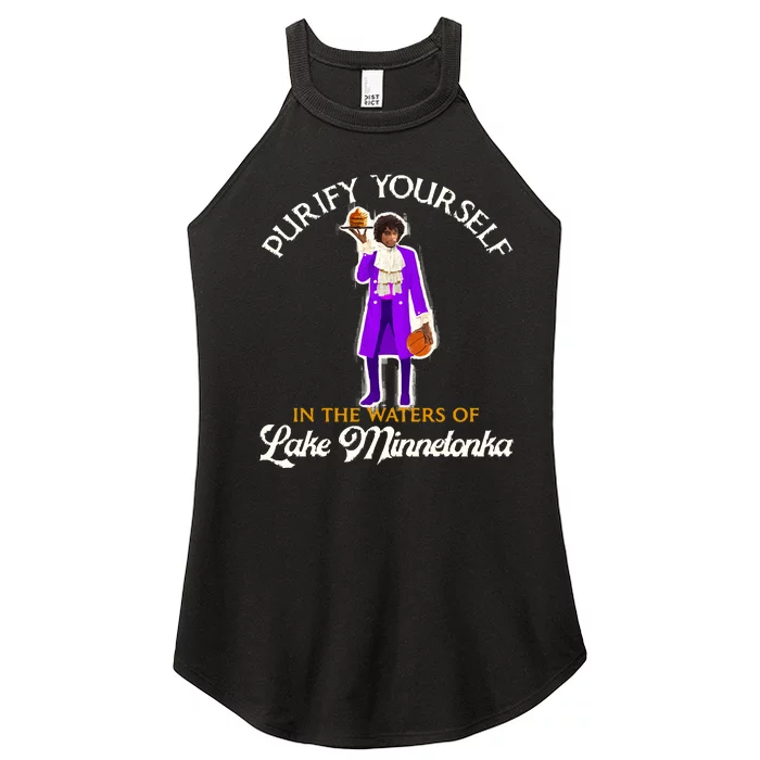 Purify Yourself In The Waters Of Lake Minnetonka Women’s Perfect Tri Rocker Tank