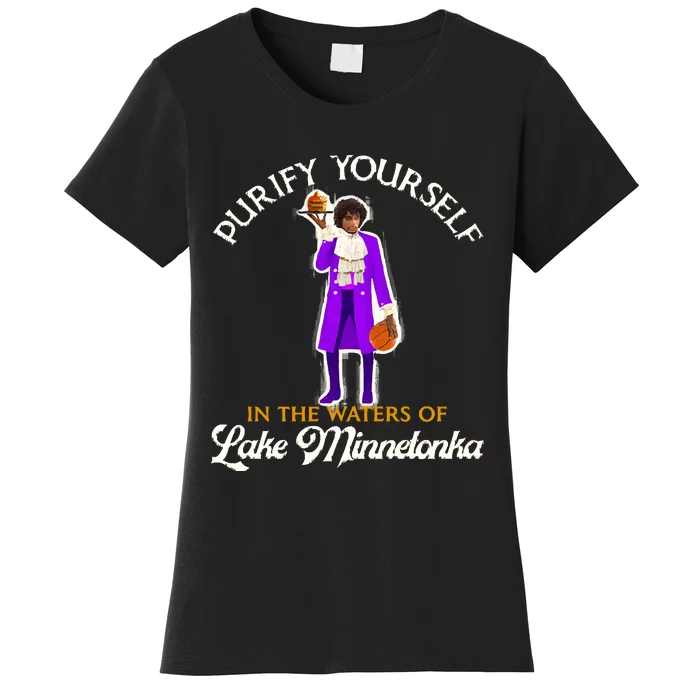 Purify Yourself In The Waters Of Lake Minnetonka Women's T-Shirt