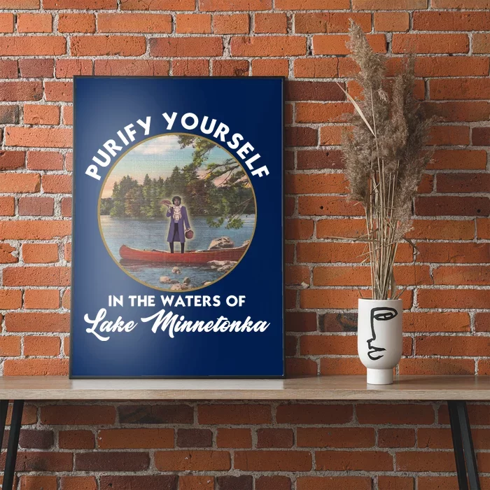 Purify Yourself In The Waters Of Lake Minnetonka Vintage Poster