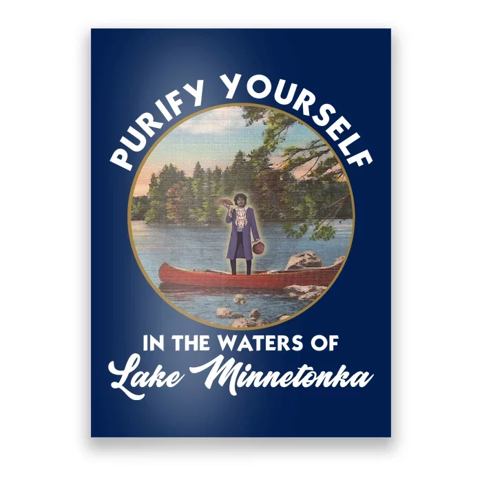 Purify Yourself In The Waters Of Lake Minnetonka Vintage Poster