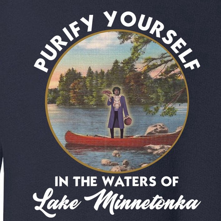 natuurpark meer en meer autobiografie Purify Yourself In The Waters Of Lake Minnetonka Vintage Toddler Sweatshirt  | TeeShirtPalace
