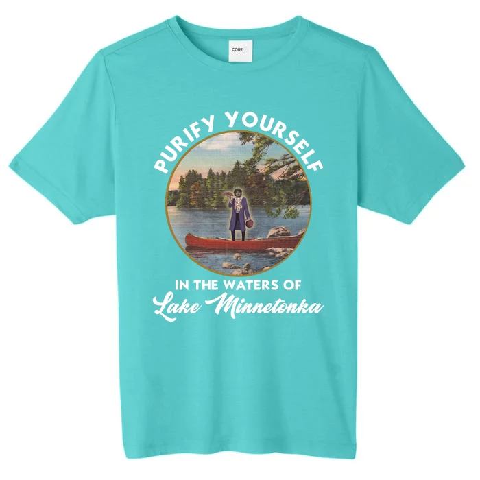 Purify Yourself In The Waters Of Lake Minnetonka Vintage ChromaSoft Performance T-Shirt