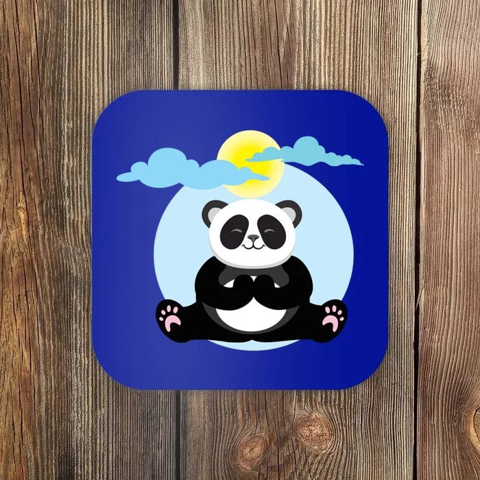 Panda Yoga Meditation Namaste Gift Coaster