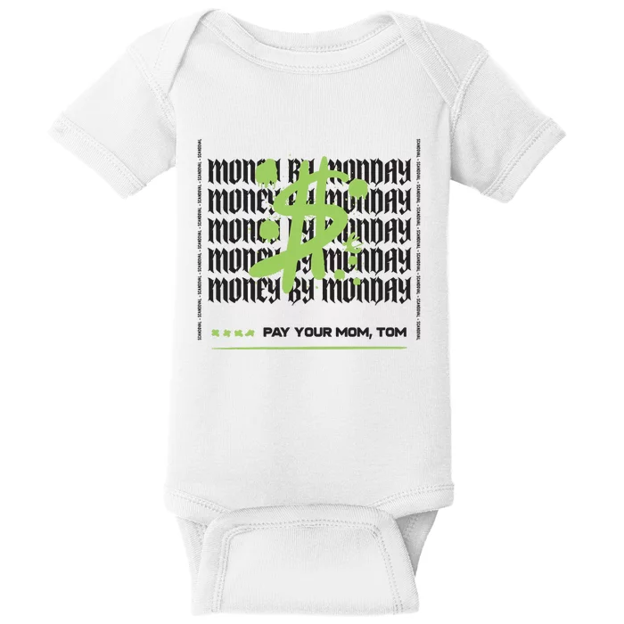 Pay Your Mom Tom Vanderpump Rules Black Baby Bodysuit