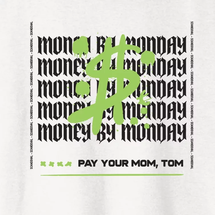 Pay Your Mom Tom Vanderpump Rules Black Women's Crop Top Tee