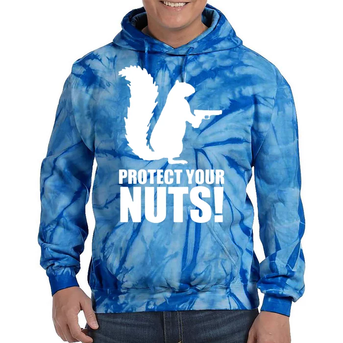 Protect Your Nuts Squirrel Tie Dye Hoodie