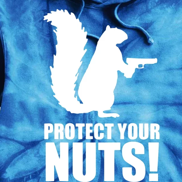 Protect Your Nuts Squirrel Tie Dye Hoodie