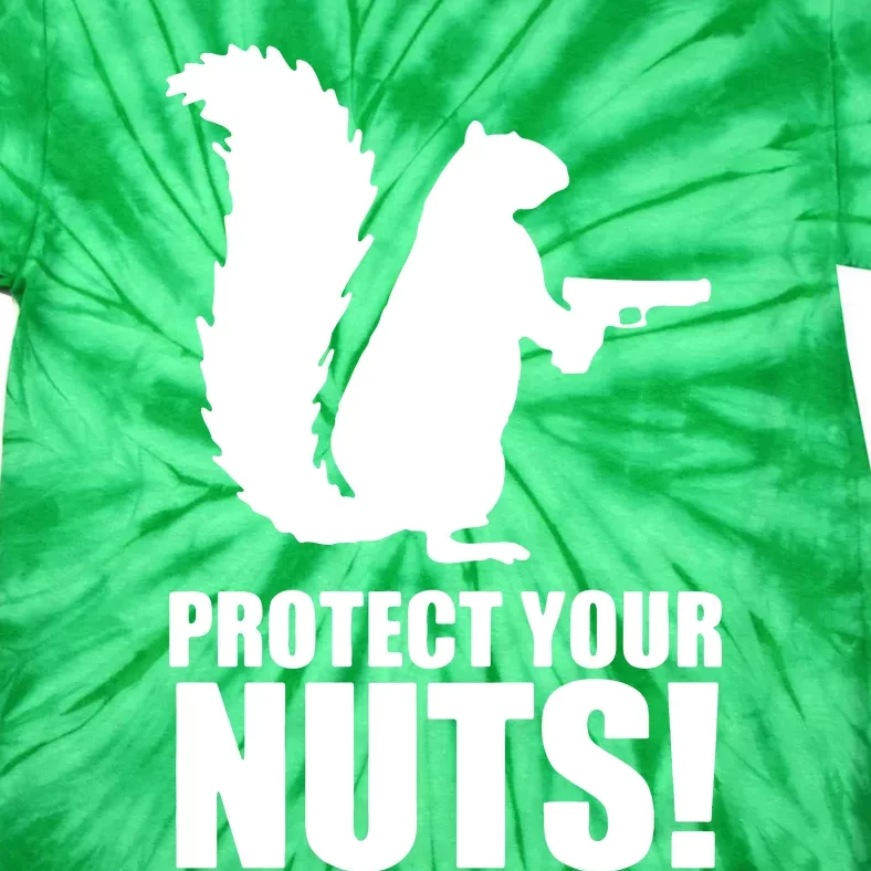 Protect Your Nuts Squirrel Tie-Dye T-Shirt