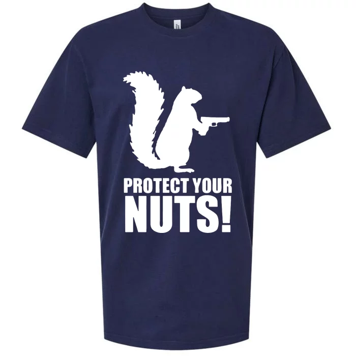 Protect Your Nuts Squirrel Sueded Cloud Jersey T-Shirt