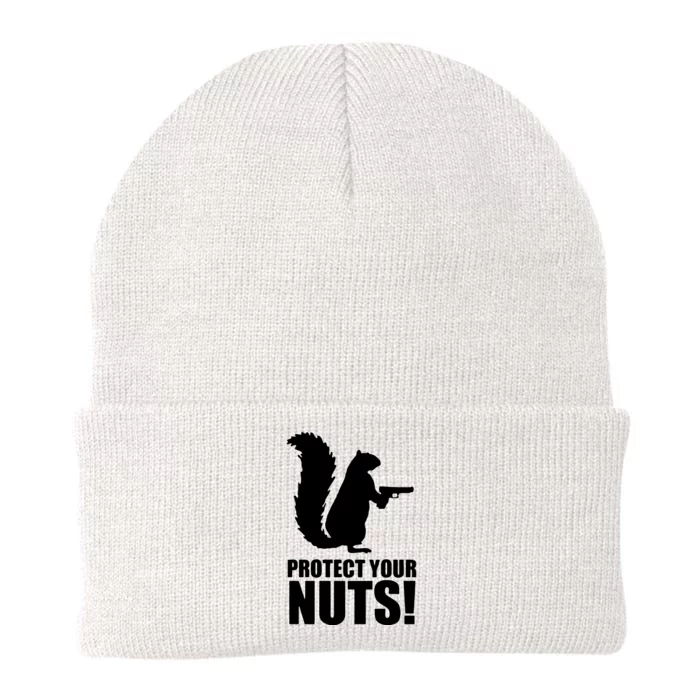 Protect Your Nuts Squirrel Knit Cap Winter Beanie