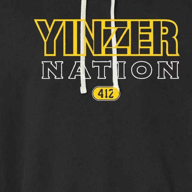 Pittsburgh Yinzer Nation Yinzer Pride Garment-Dyed Fleece Hoodie