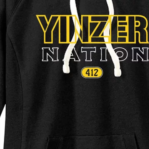 Pittsburgh Yinzer Nation Yinzer Pride Women's Fleece Hoodie