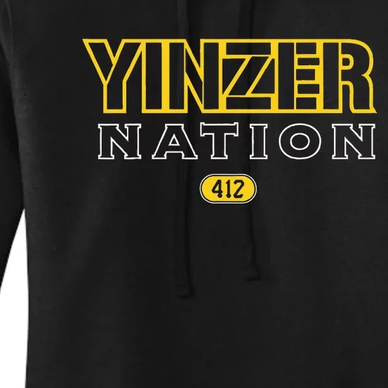 Pittsburgh Yinzer Nation Yinzer Pride Women's Pullover Hoodie