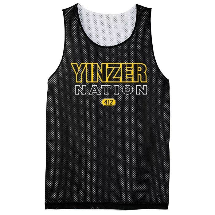 Pittsburgh Yinzer Nation Yinzer Pride Mesh Reversible Basketball Jersey Tank