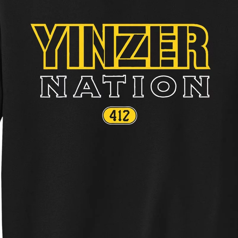 Pittsburgh Yinzer Nation Yinzer Pride Tall Sweatshirt