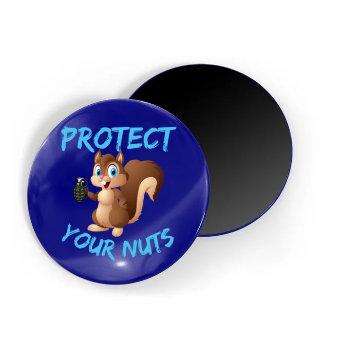 Protect Your Nuts Squirrel Inappropriate Adult Humor Gift Magnet