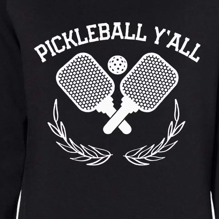 Pickleball Yall Womens California Wash Sweatshirt