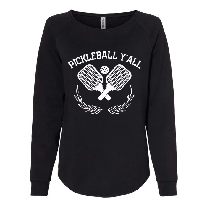 Pickleball Yall Womens California Wash Sweatshirt