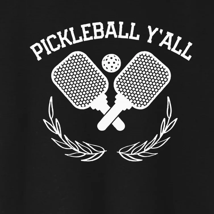 Pickleball Yall Women's Crop Top Tee