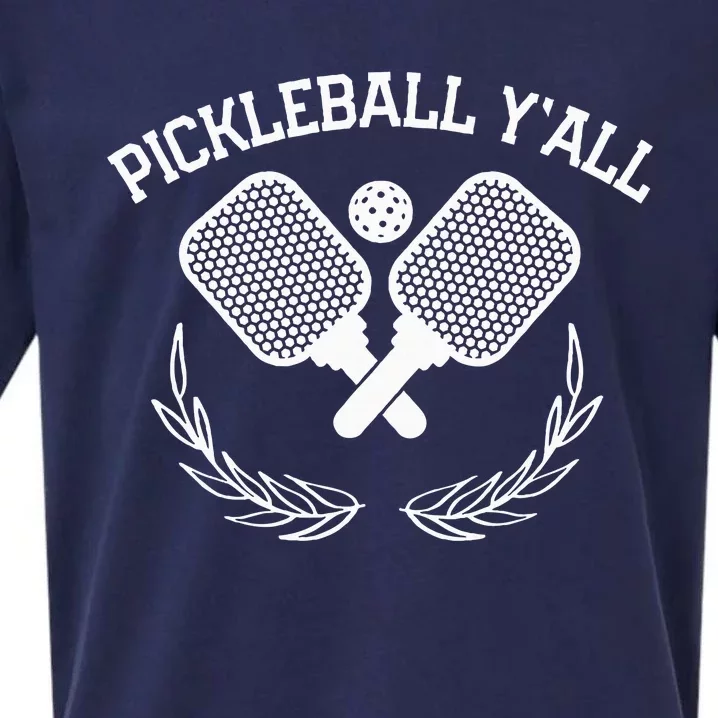 Pickleball Yall Sueded Cloud Jersey T-Shirt