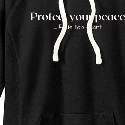 Protect your peace Pullover Hoodie Women's Fleece Hoodie