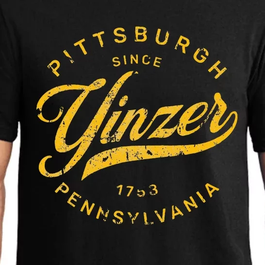 Pittsburgh Yinzer Pennsylvania Steel City Home Yinz Funny Pajama Set