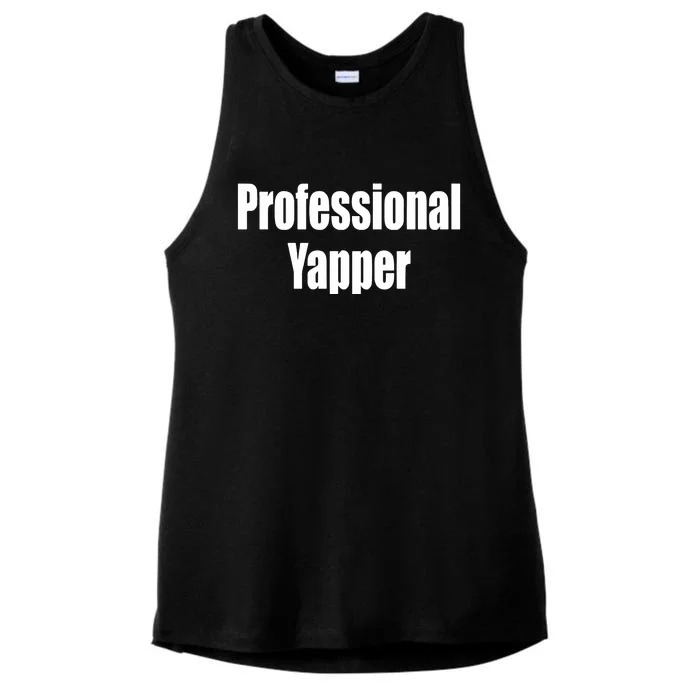 Professional Yapper Ladies Tri-Blend Wicking Tank