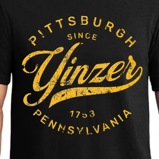 Pittsburgh Yinzer Pennsylvania Steel City Home Yinz Funny Pajama Set