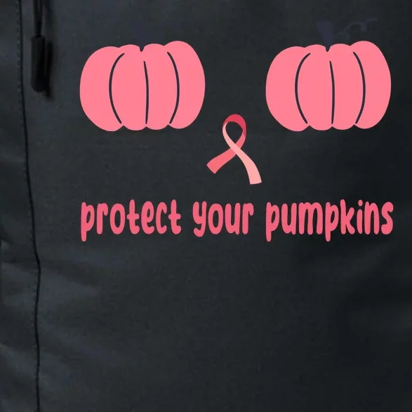 Protect Your Pumpkins Breast Cancer Awareness Daily Commute Backpack