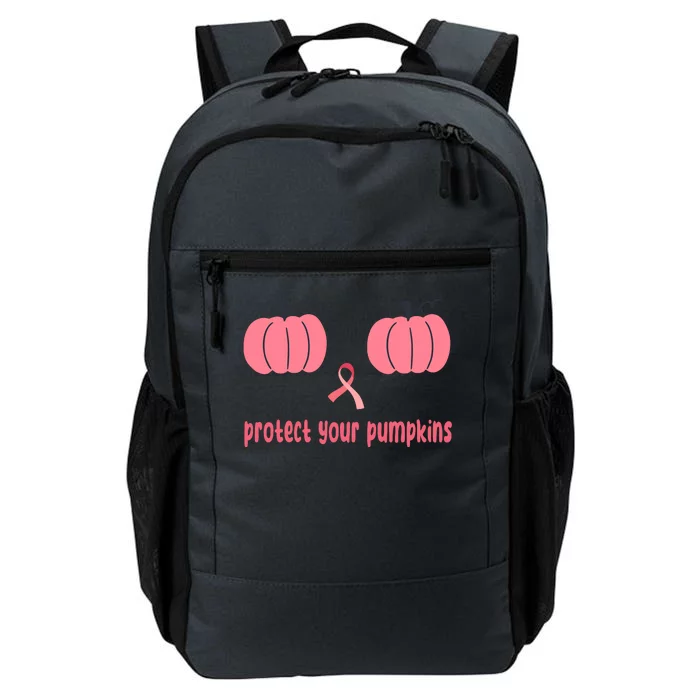 Protect Your Pumpkins Breast Cancer Awareness Daily Commute Backpack