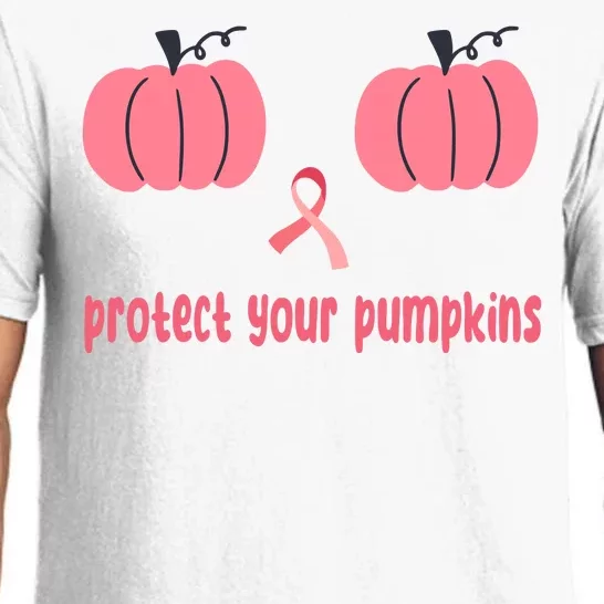 Protect Your Pumpkins Breast Cancer Awareness Pajama Set