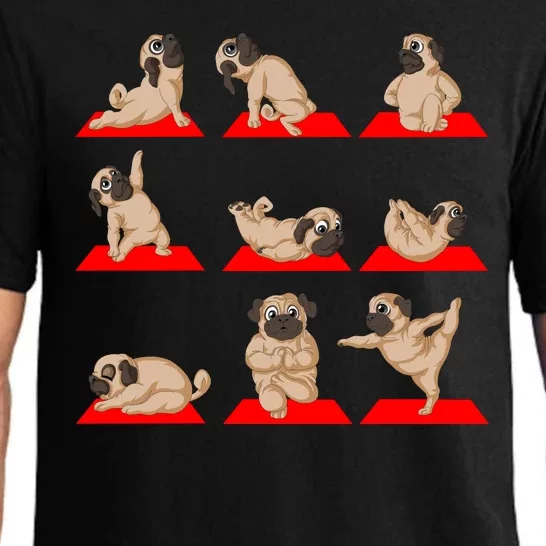 Pug Yoga Pajama Set