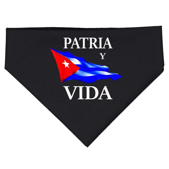 Patria Y Vida USA-Made Doggie Bandana