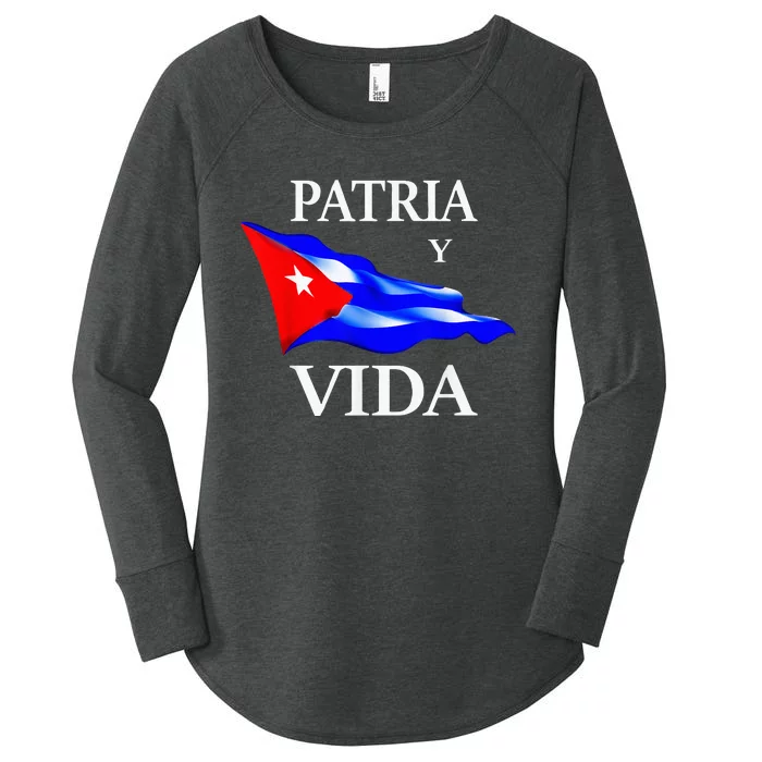 Patria Y Vida Women's Perfect Tri Tunic Long Sleeve Shirt