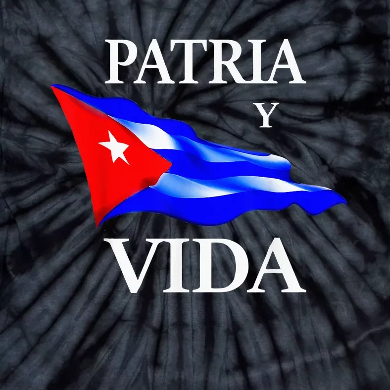 Patria Y Vida Tie-Dye T-Shirt