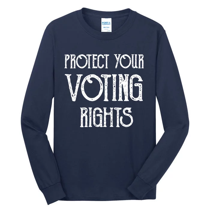 Protect Your Voting Rights Democracy Civil Rights SJW Premium Tall Long Sleeve T-Shirt