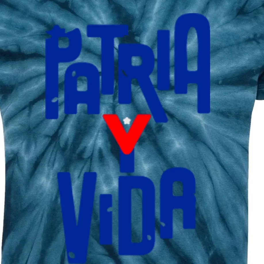 Patria Y Vida Kids Tie-Dye T-Shirt