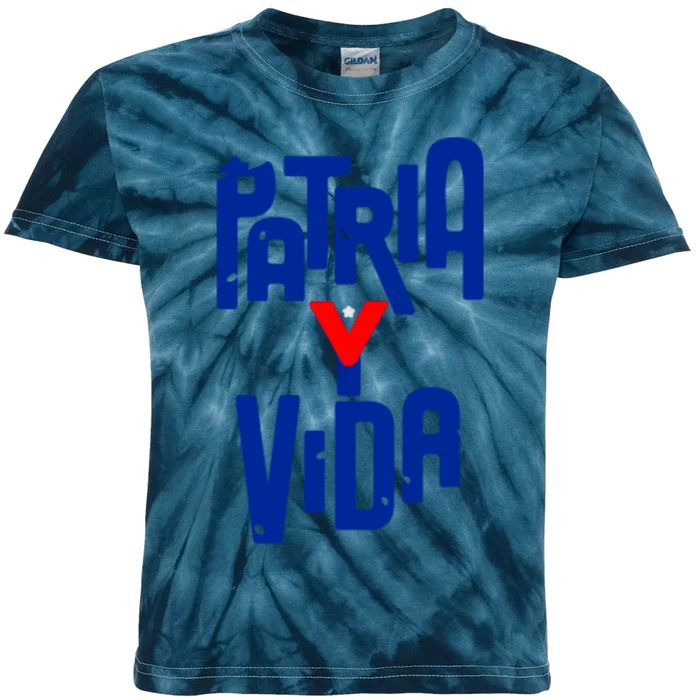 Patria Y Vida Kids Tie-Dye T-Shirt