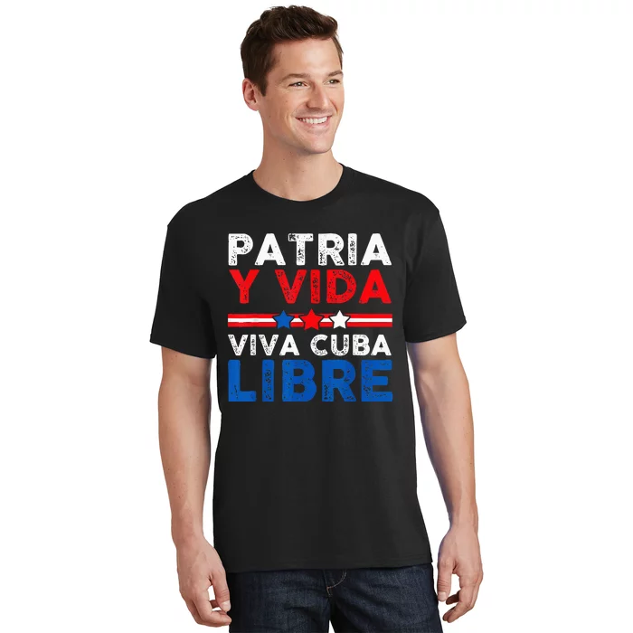 Patria Y Vida VIVA CUBA LIBRE T-Shirt