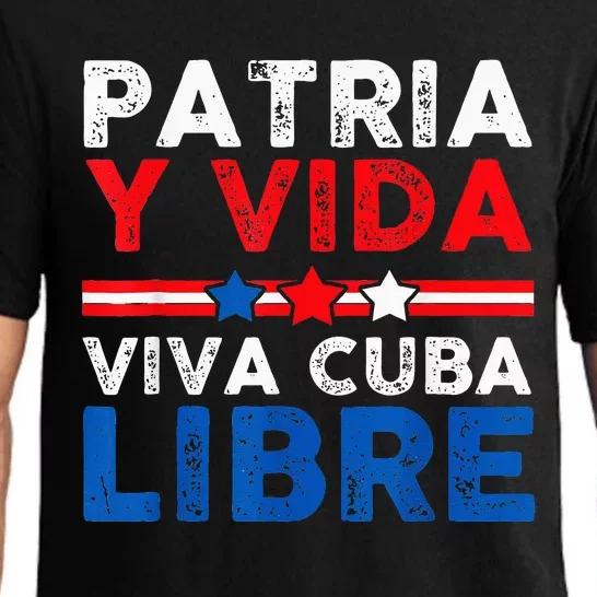 Patria Y Vida VIVA CUBA LIBRE Pajama Set