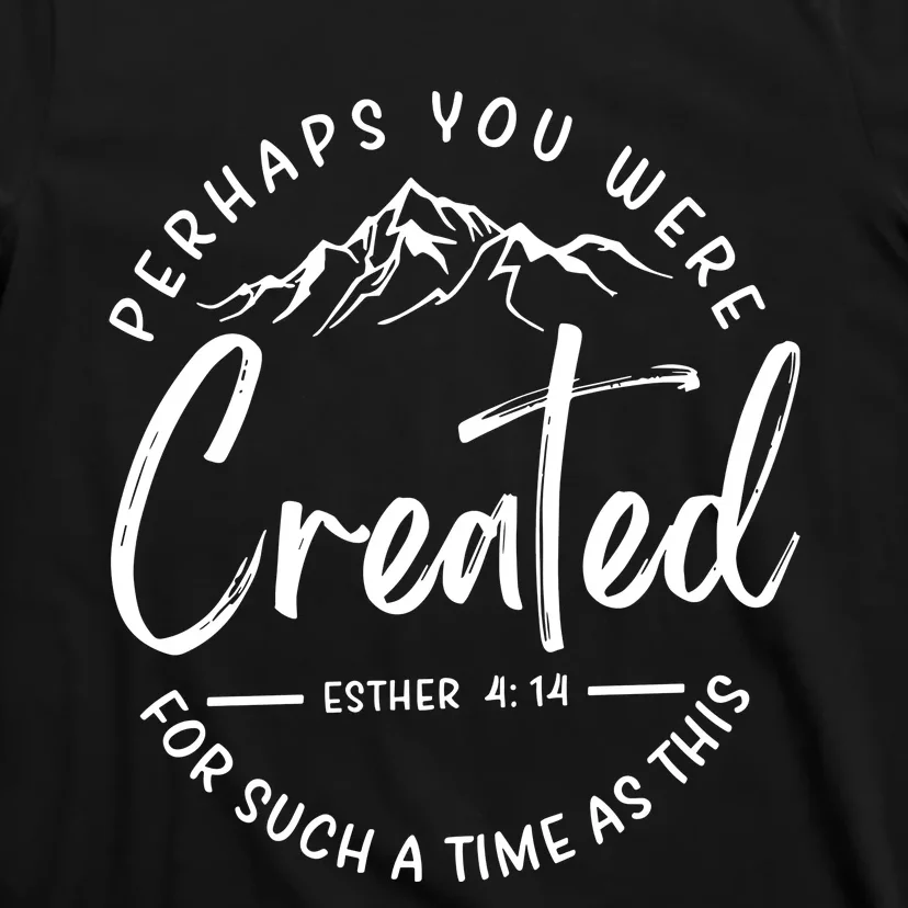 Perhaps You Were Created For Such A Time As This T-Shirt