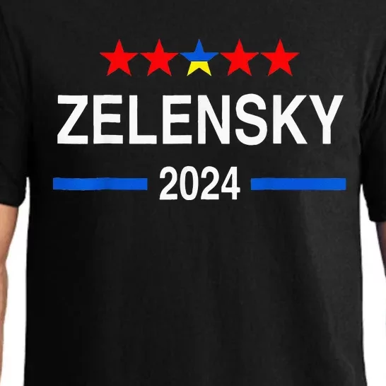 President Zelensky 2024 Election Ukraine Pajama Set