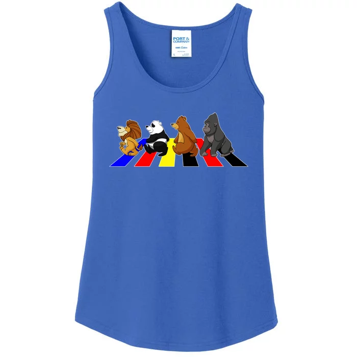 Polyamory Zoo Animals Gay Rights Pride Week Gift Ladies Essential Tank