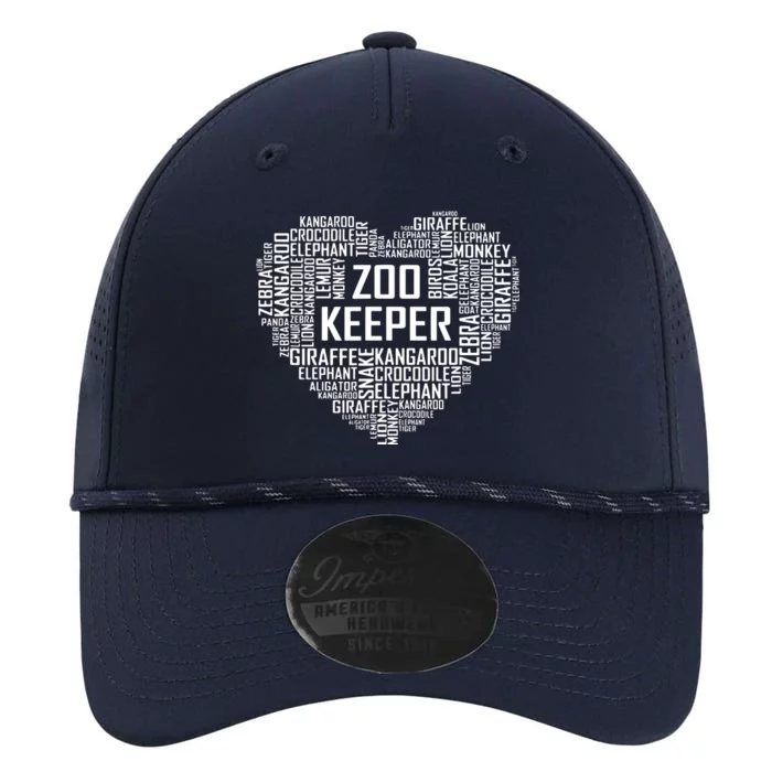 Proud Zoo Keeper Heart Gifts Zookeeper Animal Job Gift Performance The Dyno Cap