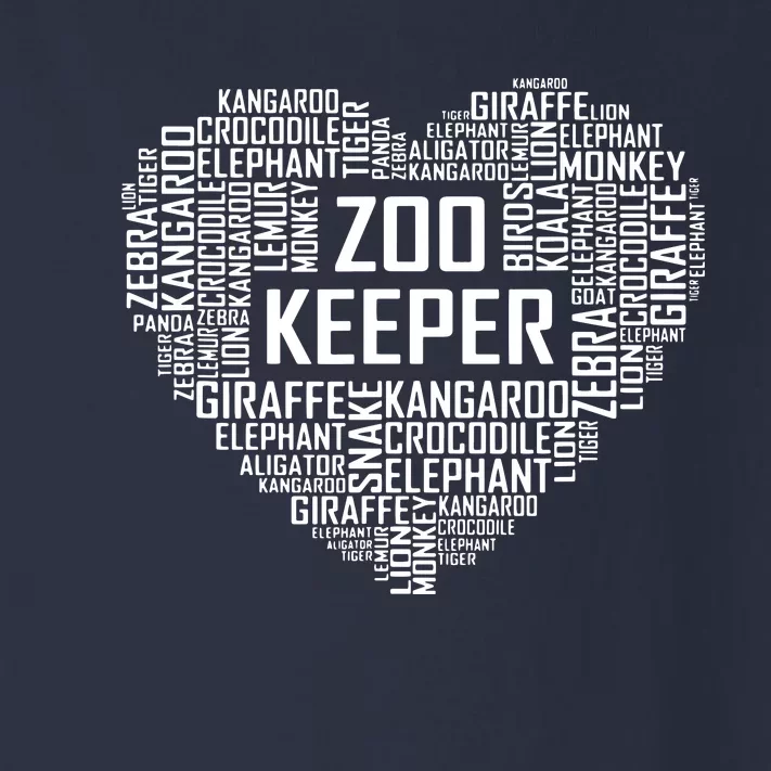 Proud Zoo Keeper Heart Gifts Zookeeper Animal Job Gift Toddler Long Sleeve Shirt