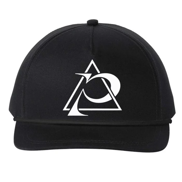 Popxmi Zig Logo Snapback Five-Panel Rope Hat