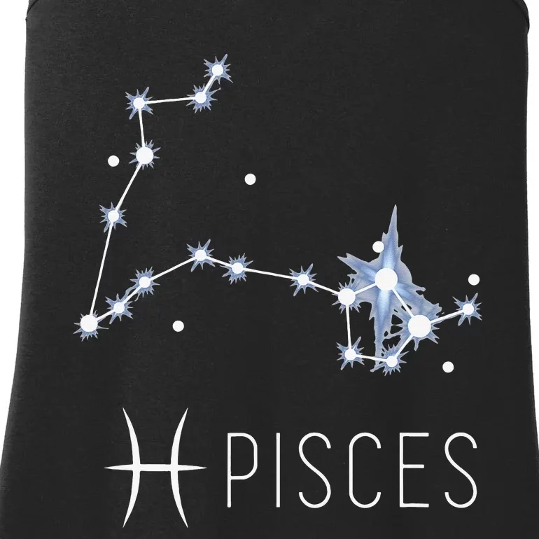 Pisces Zodiac Sign for Astrology Birthday Month Pisces Ladies Essential Tank