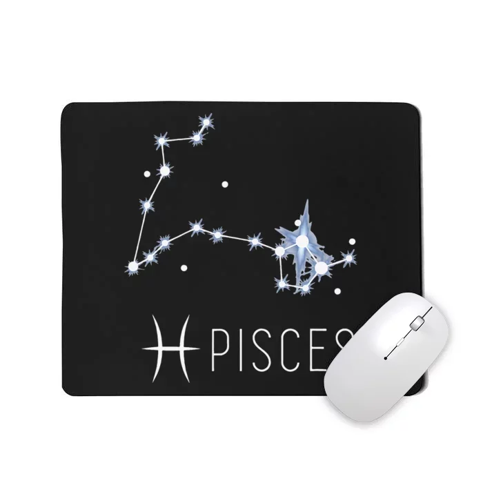 Pisces Zodiac Sign for Astrology Birthday Month Pisces Mousepad